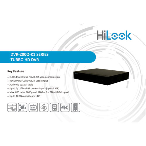 HILOOK DVR-208Q-K1 8CH
