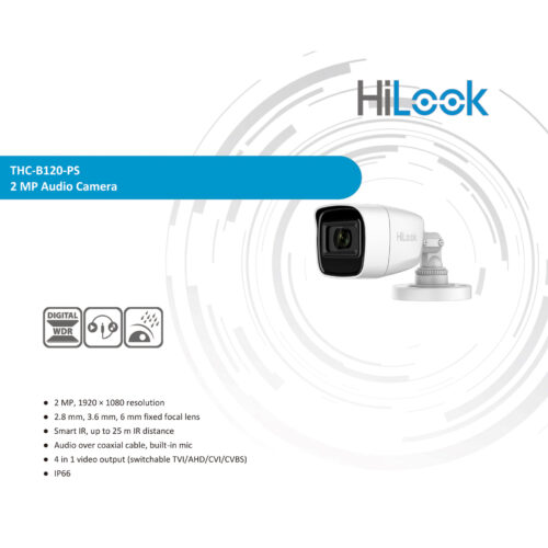 HILOOK THC-B120-PS AUDIO